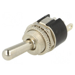 Comutator basculant 2 SPDT ON-ON 3A/250VAC pentru lipit | Electronic-mag.ro | Componente Electronice