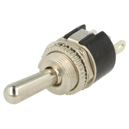 Comutator basculant 2 SPDT ON-ON 3A/250VAC pentru lipit | Electronic-mag.ro | Componente Electronice