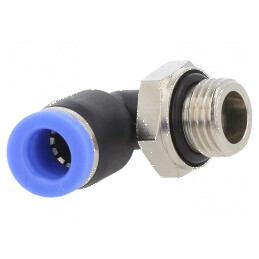 Racord push-in unghi 90° rotativ 0,95-15 bar 0-60°C | Electronic-mag.ro | Componente Electronice