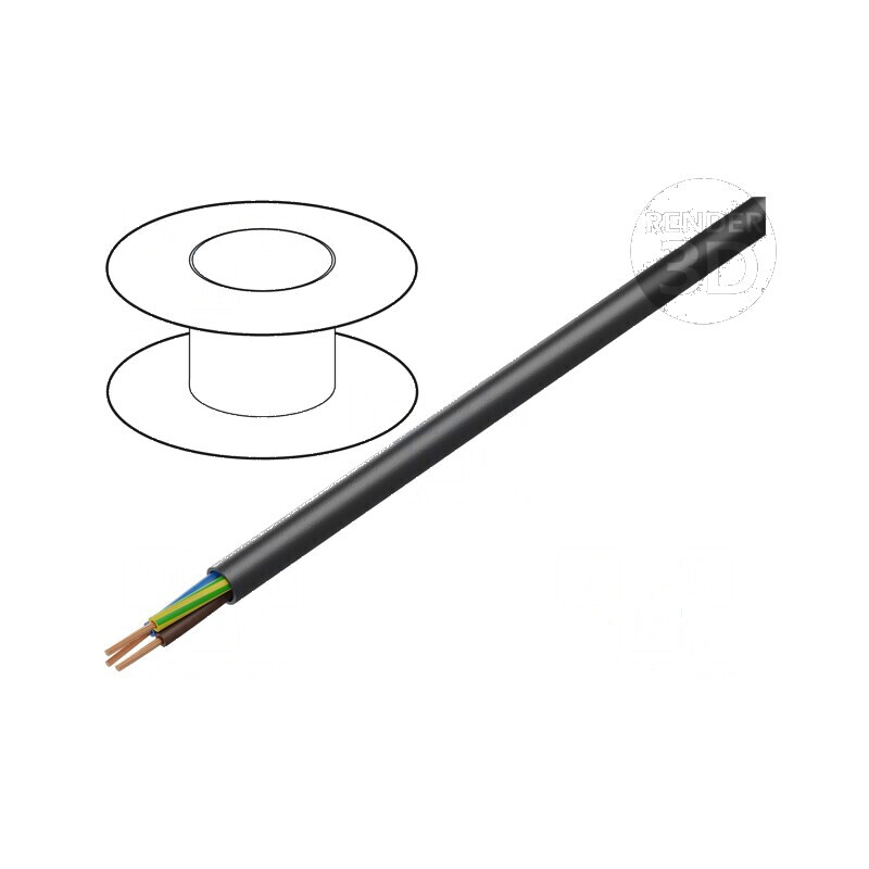 Cablu electric H03VV-F 3x0,75mm2 rotund litat Cu PVC negru 300V | Electronic-mag.ro | Componente Electronice Cablu electric H03VV-F 3x0,75mm2 rotund litat Cu PVC negru 300V | Electronic-mag.ro | Componente Electronice