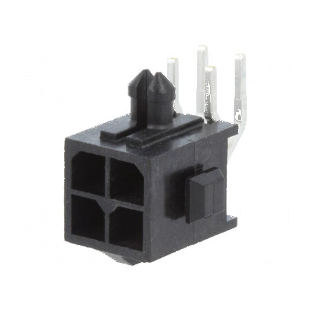 Conector Micro 04P MNL R/A HDR LF | Electronic-mag.ro | Componente Electronice