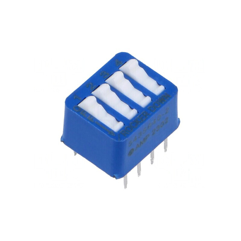 Comutator DIP-SWITCH 4 Secţiuni OFF-ON 2 Poz 25-70°C | Electronic-mag.ro | Componente Electronice Comutator DIP-SWITCH 4 Secţiuni OFF-ON 2 Poz 25-70°C | Electronic-mag.ro | Componente Electronice