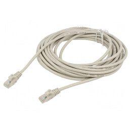 Cablaj Patch cord U/UTP 5e CCA gri 3m RJ45 | Electronic-mag.ro | Componente Electronice