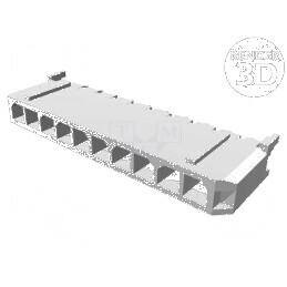 Conector cablu-placă soclu tată Micro-Fit 3.0 10 PIN 3mm | Electronic-mag.ro | Componente Electronice