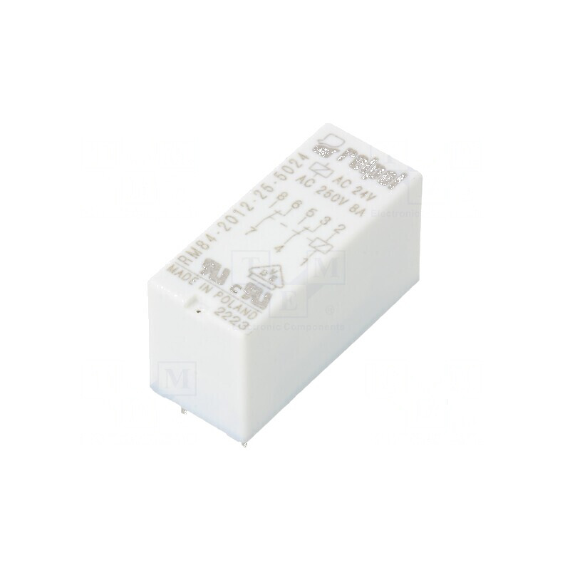 Releu electromagnetic DPDT 24VAC 8A RM84 | Electronic-mag.ro | Componente Electronice Releu electromagnetic DPDT 24VAC 8A RM84 | Electronic-mag.ro | Componente Electronice
