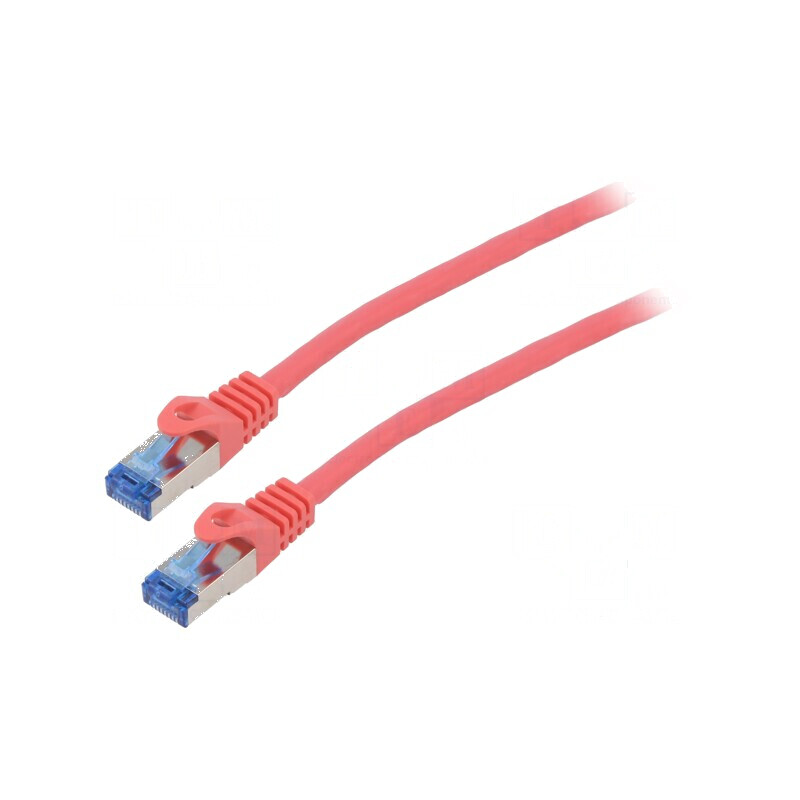 Cabluri patch S/FTP 6a CCA LSZH roșu 2m 26AWG | Electronic-mag.ro | Componente Electronice Cabluri patch S/FTP 6a CCA LSZH roșu 2m 26AWG | Electronic-mag.ro | Componente Electronice