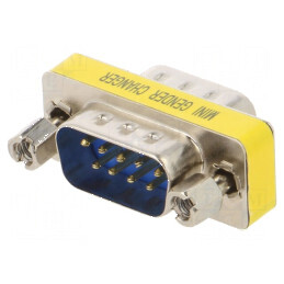 Adaptor D-Sub 9pin tată, conexiune bidirecțională | Electronic-mag.ro | Componente Electronice