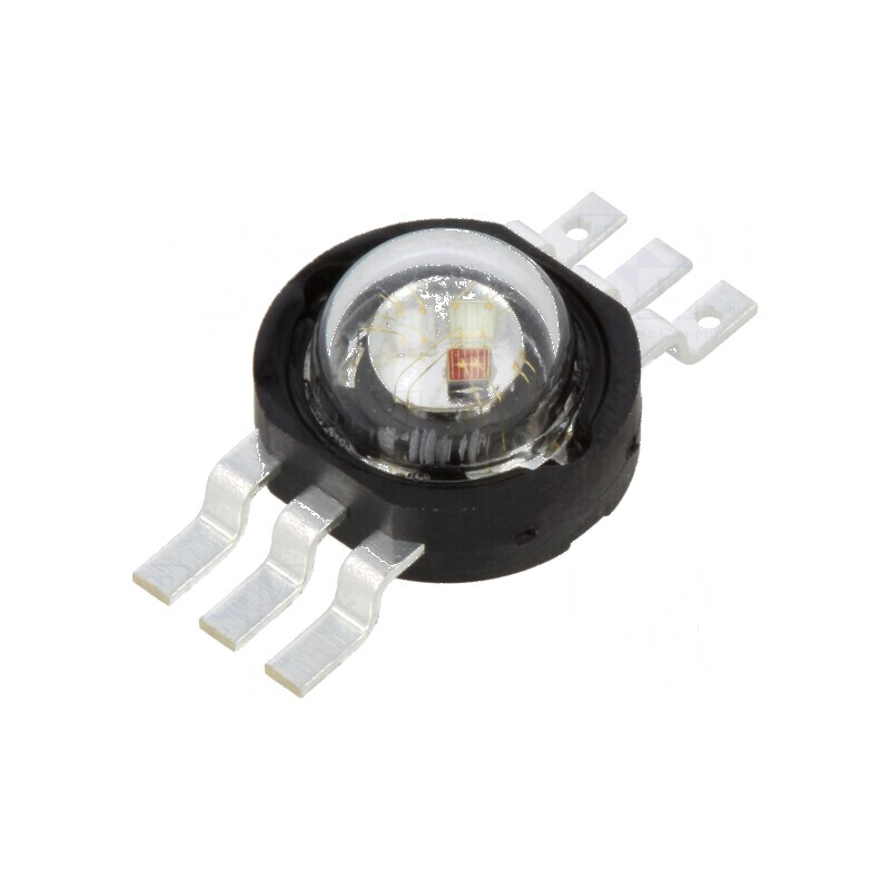LED RGB 130° 350mA λd: 460-465nm, 520-530nm, 620-630nm | Electronic-mag.ro | Componente Electronice