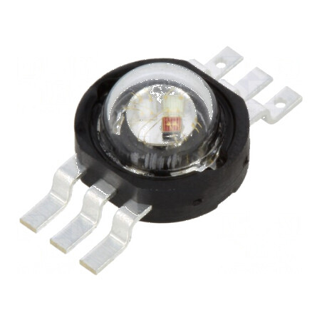 LED RGB 130° 350mA λd: 460-465nm, 520-530nm, 620-630nm | Electronic-mag.ro | Componente Electronice