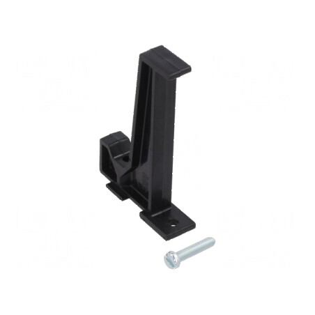 Suport cabluri măsurare negru modul individual | Electronic-mag.ro | Componente Electronice
