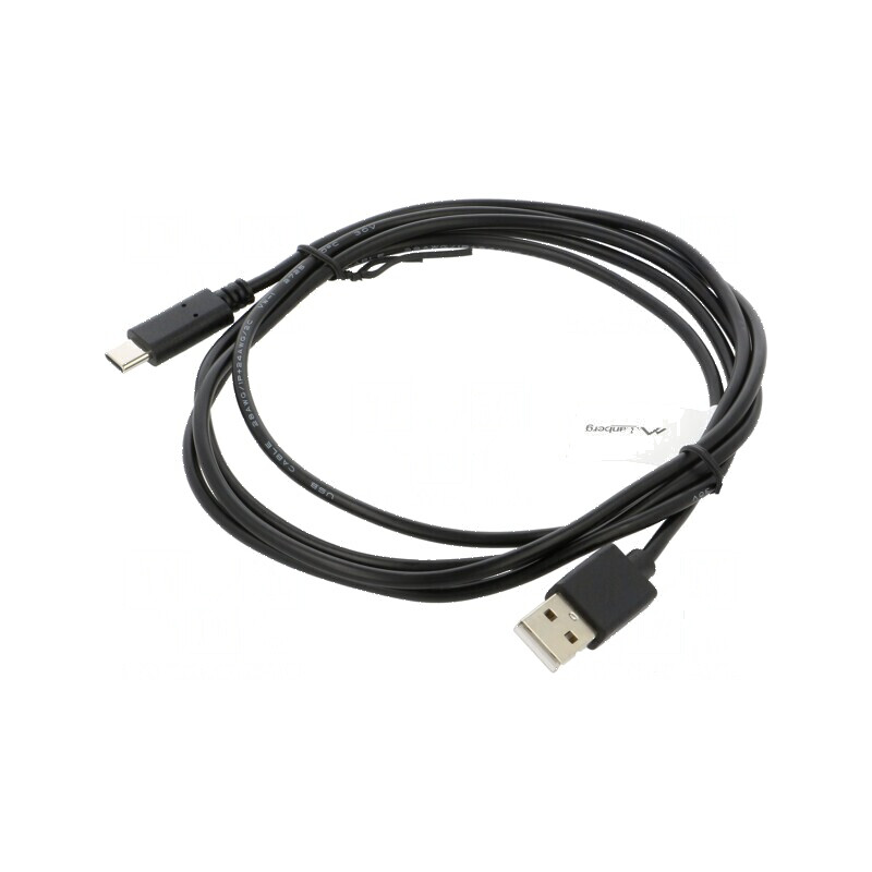 Cablu USB 2.0 A la C 1,8m negru aurit Fire: Cu | Electronic-mag.ro | Componente Electronice Cablu USB 2.0 A la C 1,8m negru aurit Fire: Cu | Electronic-mag.ro | Componente Electronice