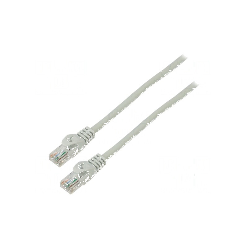 Patch cord U/UTP 6 litat Cu LSZH gri 1,5m 26AWG | Electronic-mag.ro | Componente Electronice