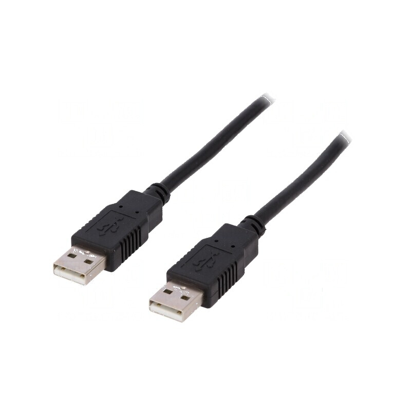 Cablu USB 2.0 A-A nichelat 1,8m | Electronic-mag.ro | Componente Electronice Cablu USB 2.0 A-A nichelat 1,8m | Electronic-mag.ro | Componente Electronice