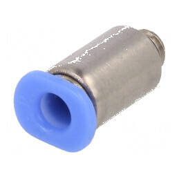Racord push-in simplu alamă nichelată M5 0,95-10bar | Electronic-mag.ro | Componente Electronice