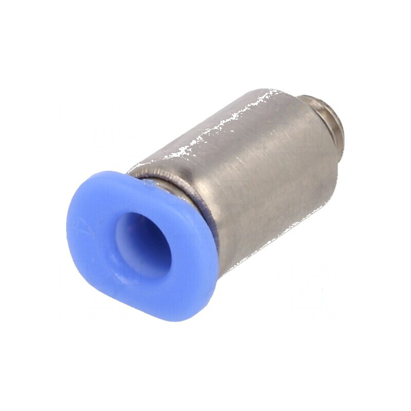 Racord push-in simplu alamă nichelată M5 0,95-10bar | Electronic-mag.ro | Componente Electronice