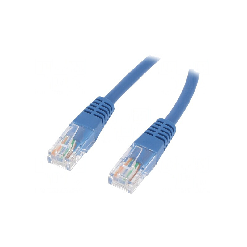 Cablu patch U/UTP 5e CCA PE albastru 1,8m 26AWG | Electronic-mag.ro | Componente Electronice Cablu patch U/UTP 5e CCA PE albastru 1,8m 26AWG | Electronic-mag.ro | Componente Electronice