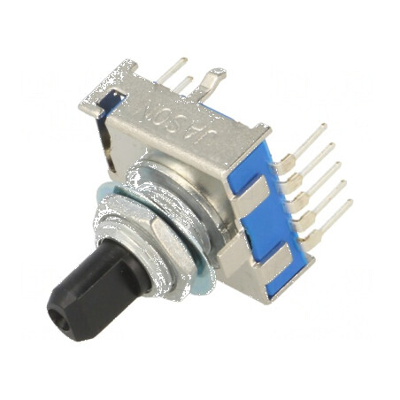 Comutator rotativ 4 poziții 0,3A/16VDC 1 secțiune 30° | Electronic-mag.ro | Componente Electronice