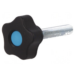 Buton de reglare 32mm M8 40mm H23mm | Electronic-mag.ro | Componente Electronice