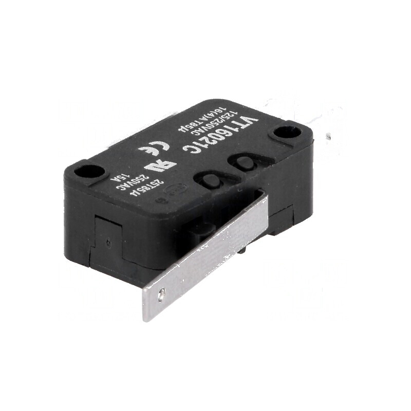 Microîntrerupător SNAP ACTION 14A 250VAC SPDT cu manetă 2,5N | Electronic-mag.ro | Componente Electronice Microîntrerupător SNAP ACTION 14A 250VAC SPDT cu manetă 2,5N | Electronic-mag.ro | Componente Electronice