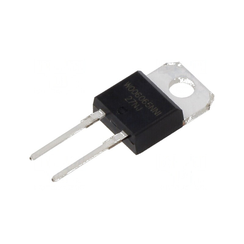 Diodă Schottky SiC 650V 6A TO220AC Ins Ir 1uA | Electronic-mag.ro | Componente Electronice