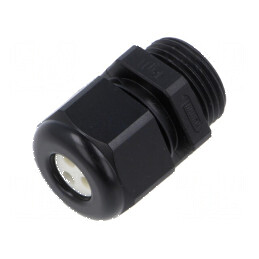 Garnitură etanșare PG11 IP65 neagră cu orificii multiple | Electronic-mag.ro | Componente Electronice