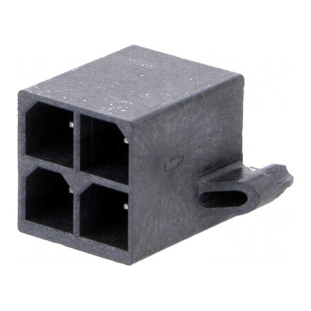 Conector cablu-placă soclu tată Mega-Fit 5,7mm 4 PIN UL94V-0 | Electronic-mag.ro | Componente Electronice