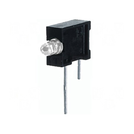 LED roșu 3mm în carcasă convexă -25÷85°C IP40 | Electronic-mag.ro | Componente Electronice