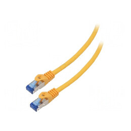 Cablul Patch S/FTP 6a CCA LSZH Portocalie 1,5m 26AWG | Electronic-mag.ro | Componente Electronice