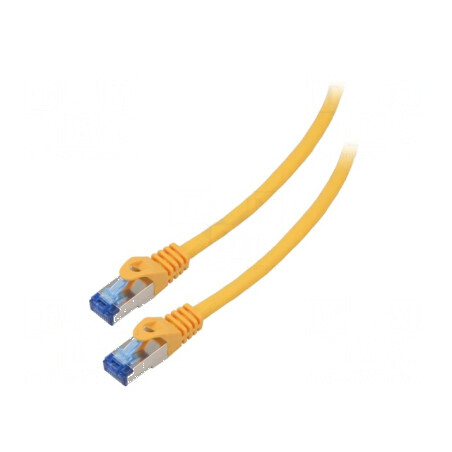 Cablul Patch S/FTP 6a CCA LSZH Portocalie 1,5m 26AWG | Electronic-mag.ro | Componente Electronice