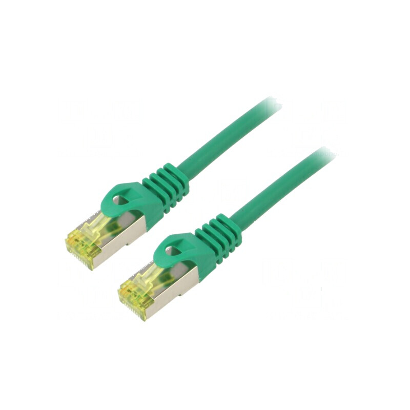 Patch cord S/FTP 6a 1m LSZH verde 27AWG | Electronic-mag.ro | Componente Electronice Patch cord S/FTP 6a 1m LSZH verde 27AWG | Electronic-mag.ro | Componente Electronice