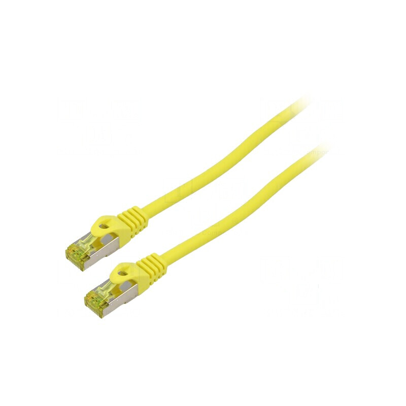 Cablul Patch S/FTP 6a LSZH Galben 1m 27AWG | Electronic-mag.ro | Componente Electronice Cablul Patch S/FTP 6a LSZH Galben 1m 27AWG | Electronic-mag.ro | Componente Electronice