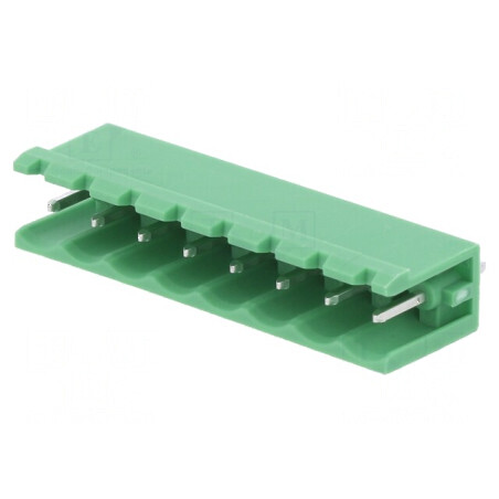 Regletă de conexiuni deconectabilă 5mm cu 8 socluri dreptunghiulare | Electronic-mag.ro | Componente Electronice