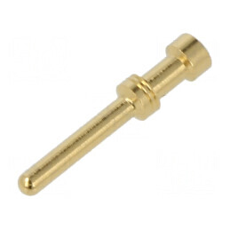 Pin tată cupru aurit 1,5mm2 16AWG CC contacte întoarse | Electronic-mag.ro | Componente Electronice