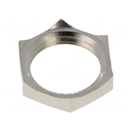 Piuliță împământare PG9 alamă 18mm 60-200°C Filet PG | Electronic-mag.ro | Componente Electronice
