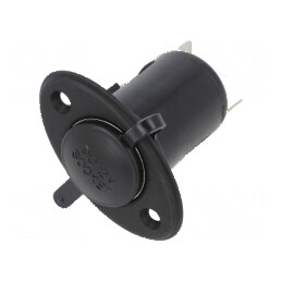 Soclu brichetă auto negru x1 | Electronic-mag.ro | Componente Electronice