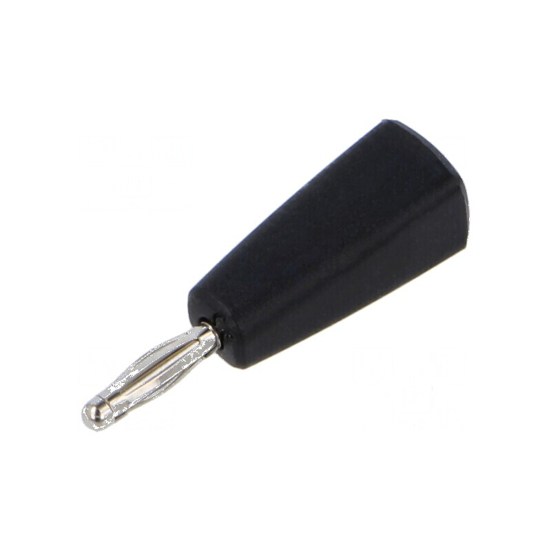 Conector banană 2mm 10A 30VAC 60VDC negru nichelat | Electronic-mag.ro | Componente Electronice Conector banană 2mm 10A 30VAC 60VDC negru nichelat | Electronic-mag.ro | Componente Electronice