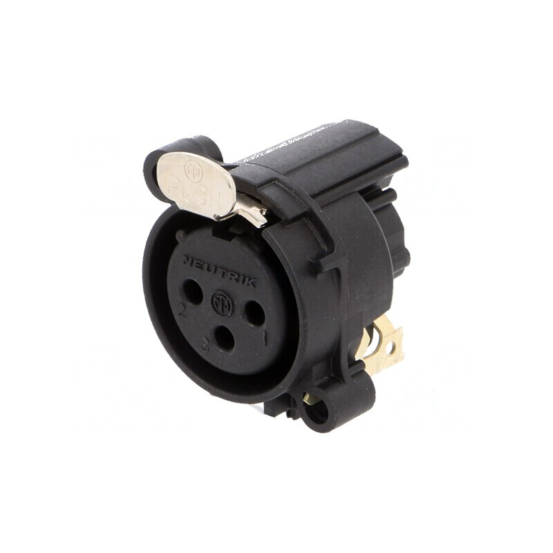 Conector XLR soclu mamă 3 PIN 90° THT 6A | Electronic-mag.ro | Componente Electronice Conector XLR soclu mamă 3 PIN 90° THT 6A | Electronic-mag.ro | Componente Electronice