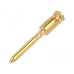 Pin tată aurit 0,75-1,5mm2 pentru lipire conectori M12 Power | Electronic-mag.ro | Componente Electronice