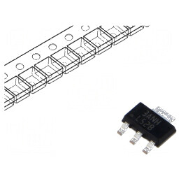 Stabilizator de Tensiune LDO Nereglabil 3,3V 1A SOT223 | Electronic-mag.ro | Componente Electronice