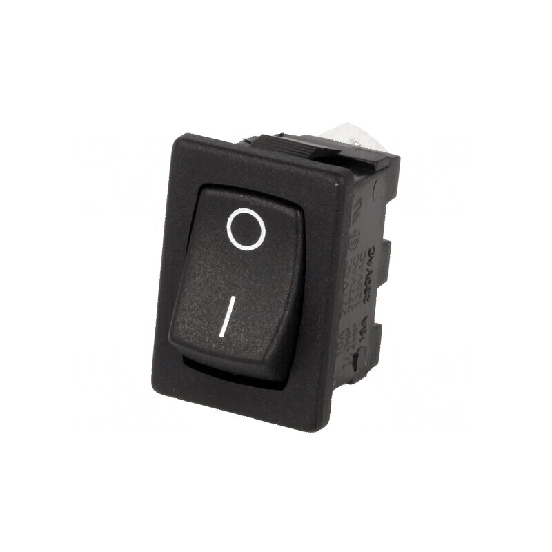 Rocker SPST ON-OFF 10A/250VAC 10A/28VDC negru | Electronic-mag.ro | Componente Electronice Rocker SPST ON-OFF 10A/250VAC 10A/28VDC negru | Electronic-mag.ro | Componente Electronice