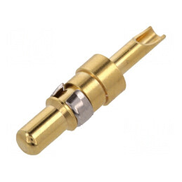 Pin tată cupru aurit 20AWG-16AWG 10A pentru lipire pe cablu | Electronic-mag.ro | Componente Electronice