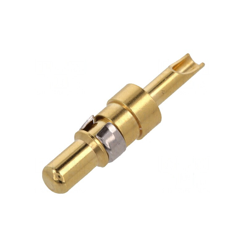 Pin tată cupru aurit 20AWG-16AWG 10A pentru lipire pe cablu | Electronic-mag.ro | Componente Electronice