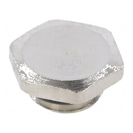 Capac de protecție M12 1,5 IP68 din alamă cu acoperire nichel | Electronic-mag.ro | Componente Electronice