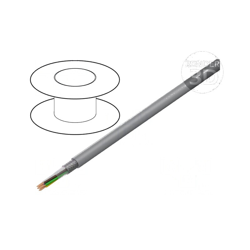 Cablu ELITRONIC® LIYCY 7x0,14mm² cupru cositorit | Electronic-mag.ro | Componente Electronice