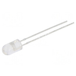 LED 5mm Albastru 30mcd 20° Convex | Electronic-mag.ro | Componente Electronice