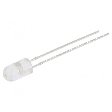 LED 5mm Albastru 30mcd 20° Convex | Electronic-mag.ro | Componente Electronice