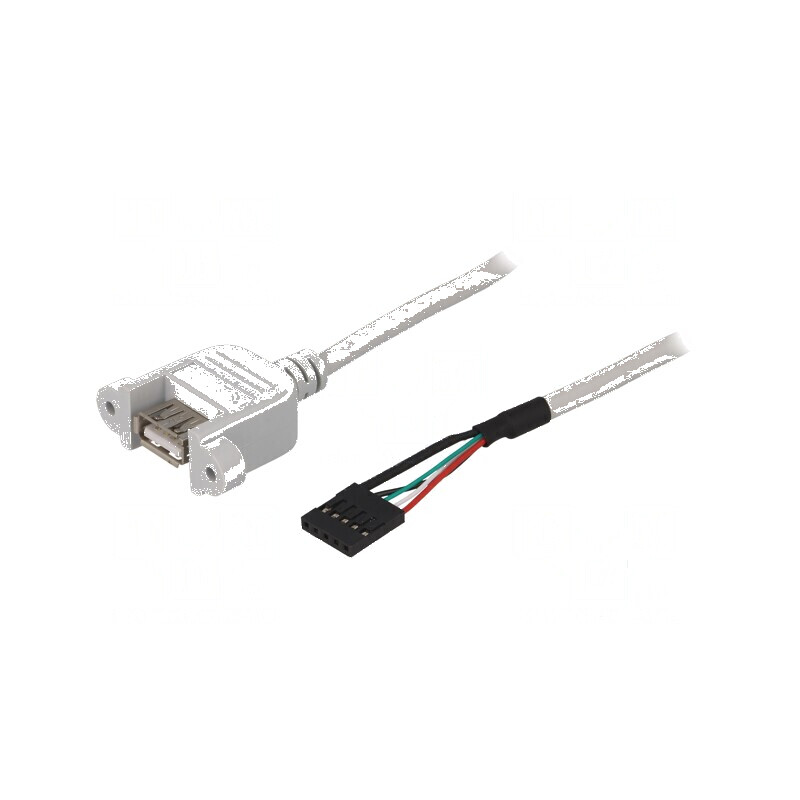 Adaptor USB 2.0 A soclu 5pin 0,5m | Electronic-mag.ro | Componente Electronice Adaptor USB 2.0 A soclu 5pin 0,5m | Electronic-mag.ro | Componente Electronice