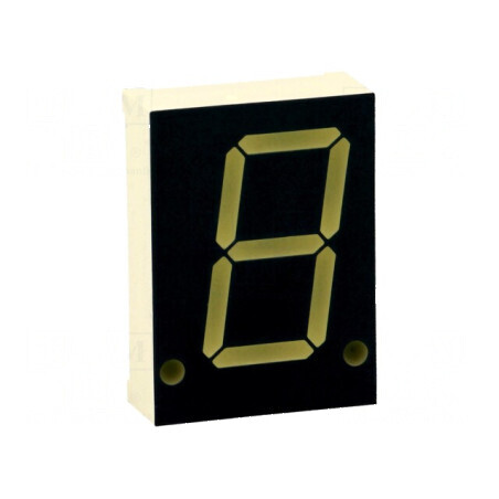 Afișaj LED 7 segmente 20,32mm 0,8 verde anodizat | Electronic-mag.ro | Componente Electronice