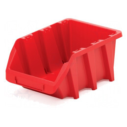 Cuvă roşie lungă 249x158x114mm KBIL25 BINEER | Electronic-mag.ro | Componente Electronice