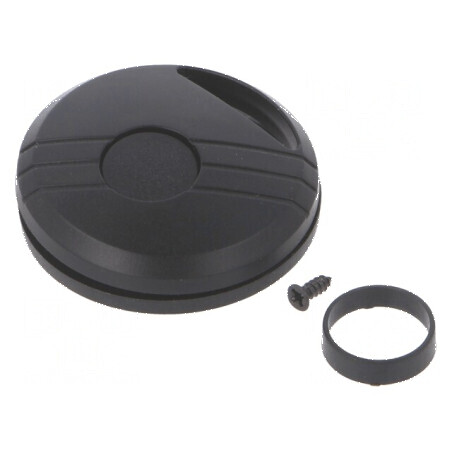 Carcasă pilot Z 13mm mat ABS negru | Electronic-mag.ro | Componente Electronice
